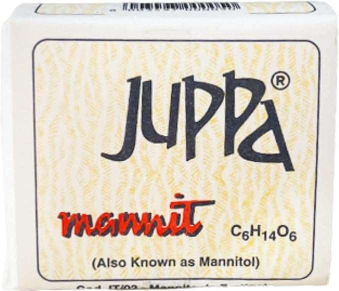 Juppa Mannit, Mannitol Bars, 25g (40 Bars)