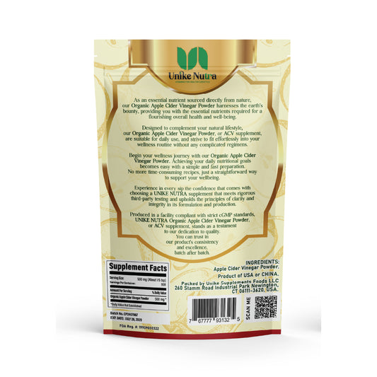 Apple Cider Vinegar Powder