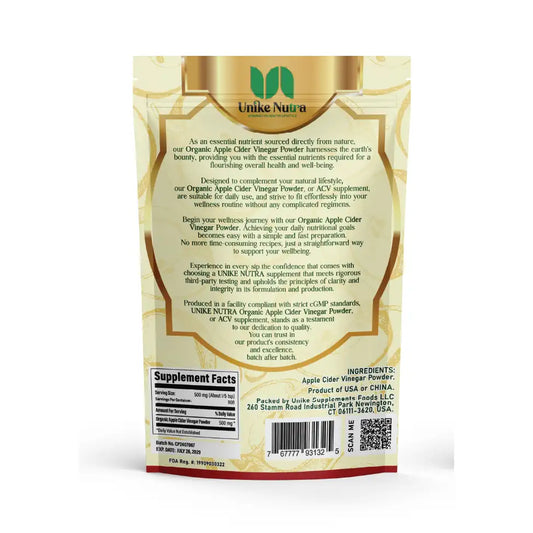 Apple Cider Vinegar Powder
