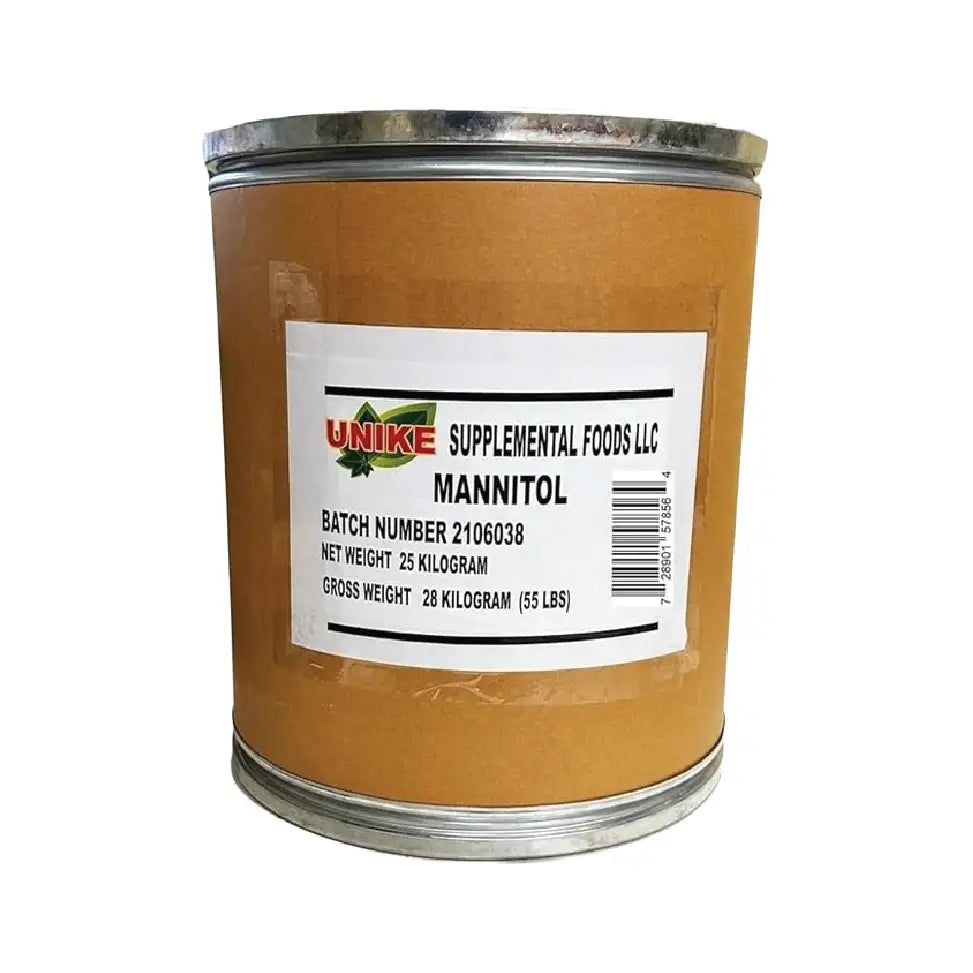 Pure Mannitol Powder  (55.12 lbs Bulk)