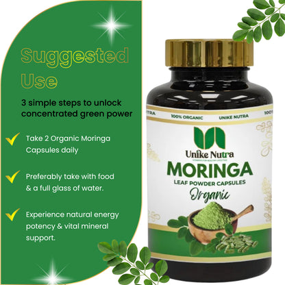 Organic Moringa Powder (8oz)