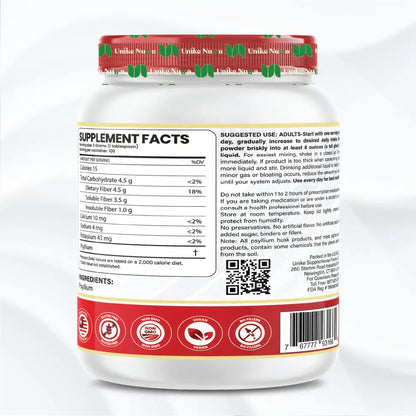 Pure Psyllium Husk Powder (500g)