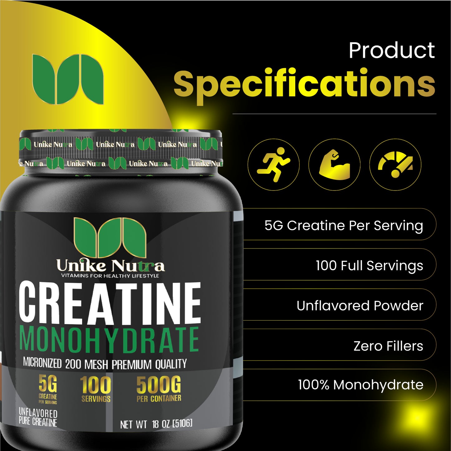 Creatine Monohydrate Powder