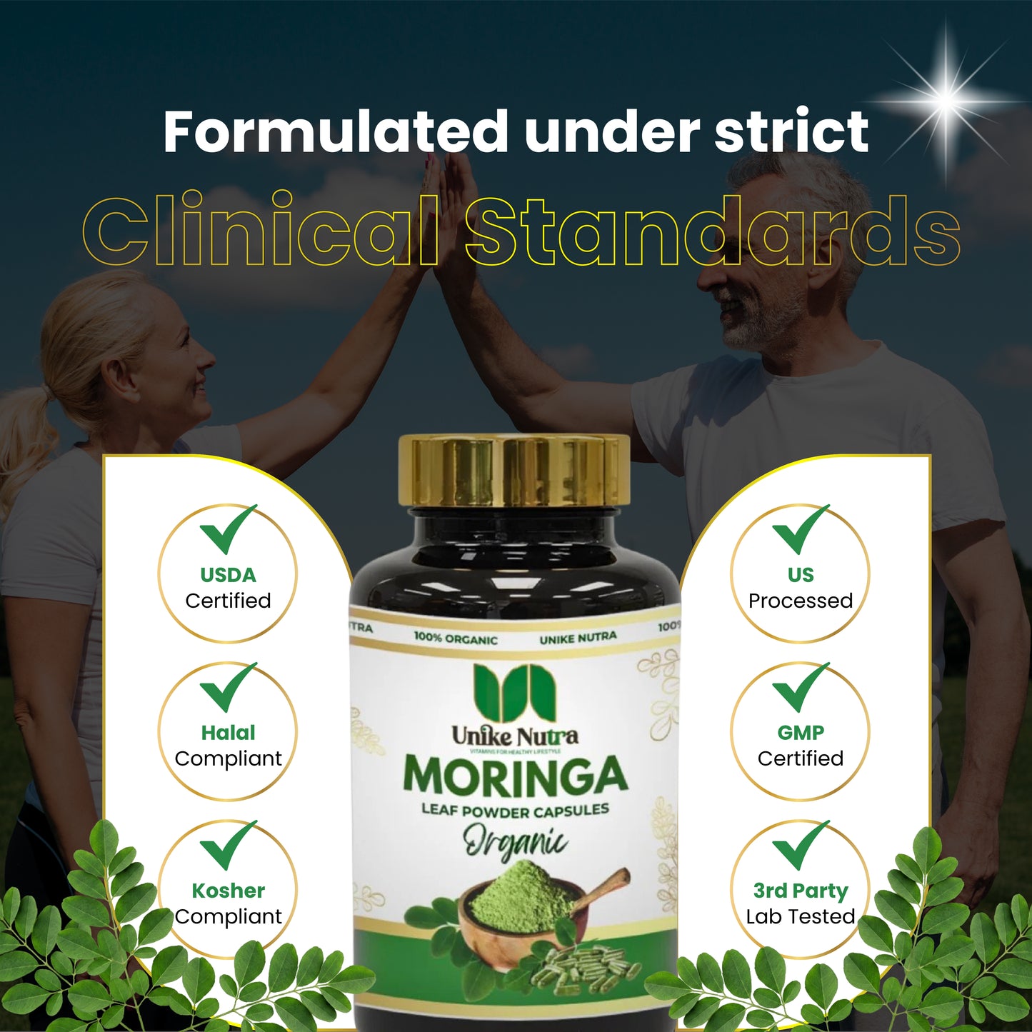 Organic Moringa Powder (8oz)