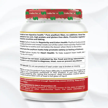 Pure Psyllium Husk Powder (500g)