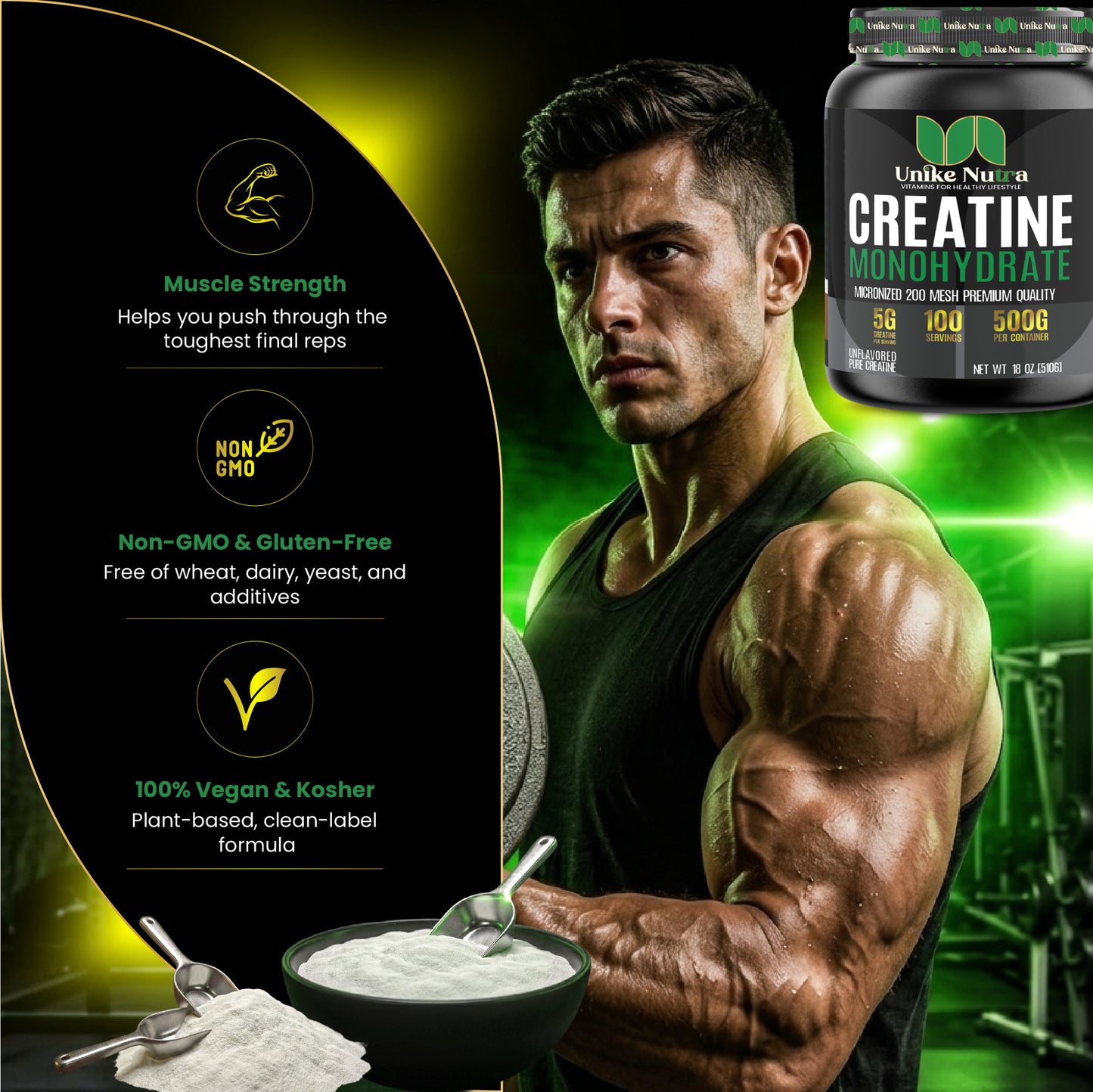 Creatine Monohydrate Powder