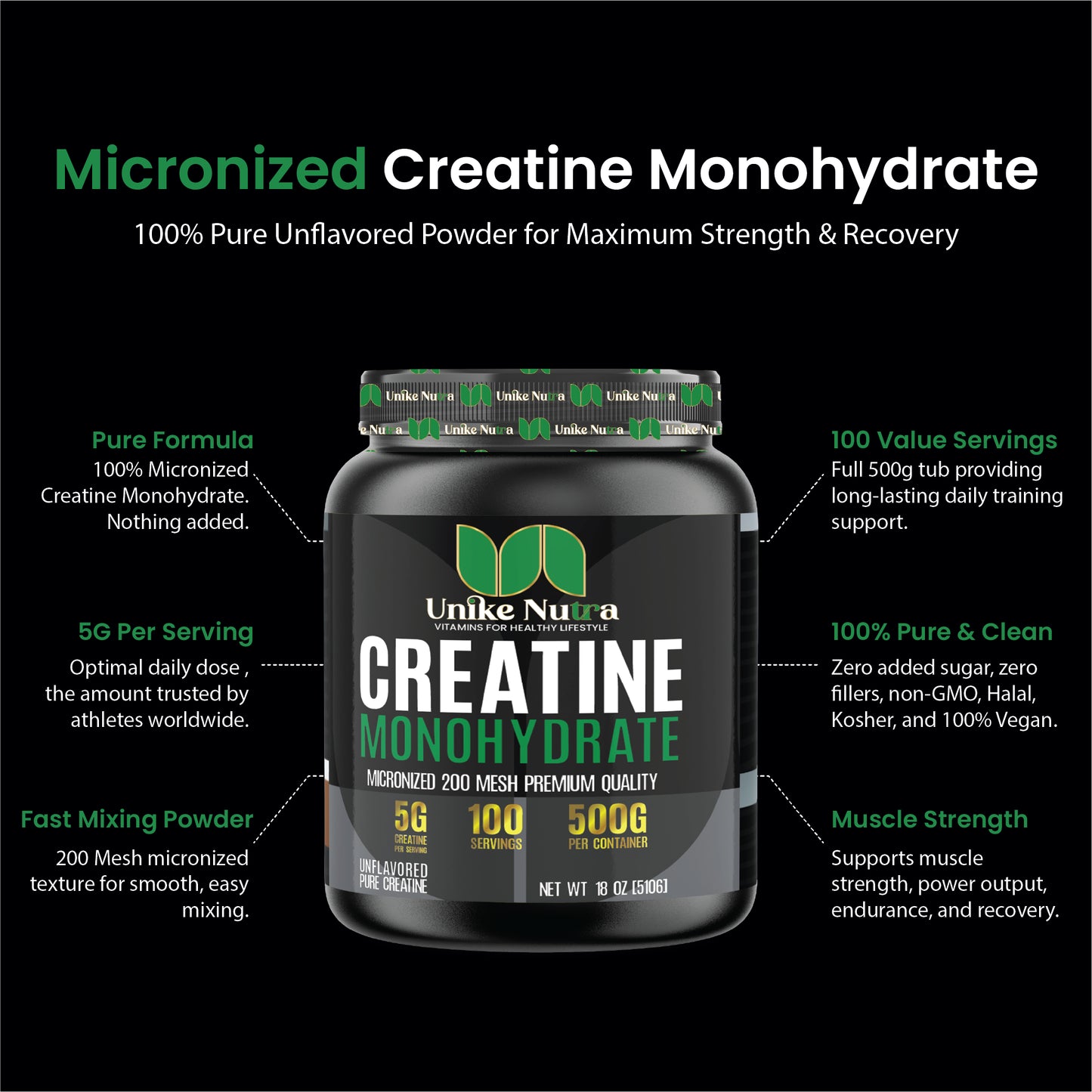 Creatine Monohydrate Powder