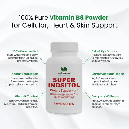 Super Inositol Dietary Supplement - 4 Oz