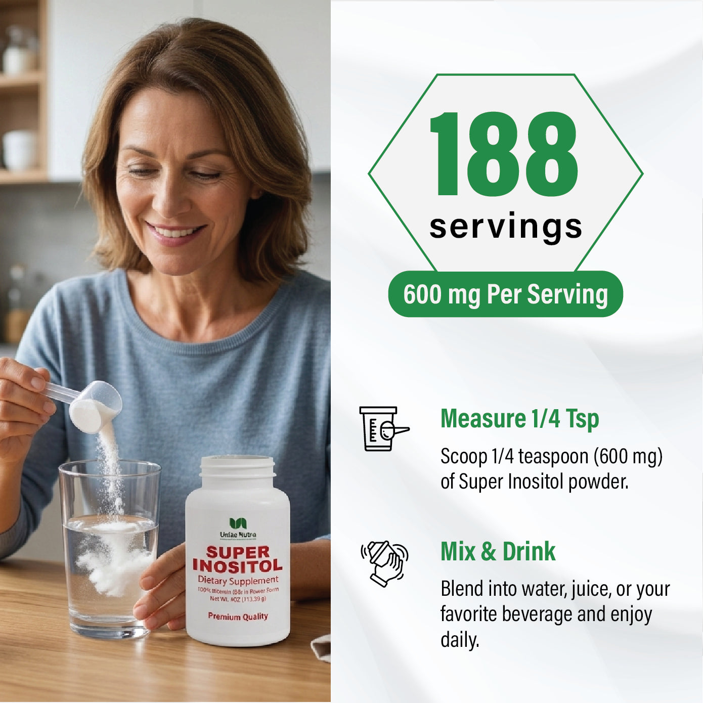 Super Inositol Dietary Supplement - 4 Oz