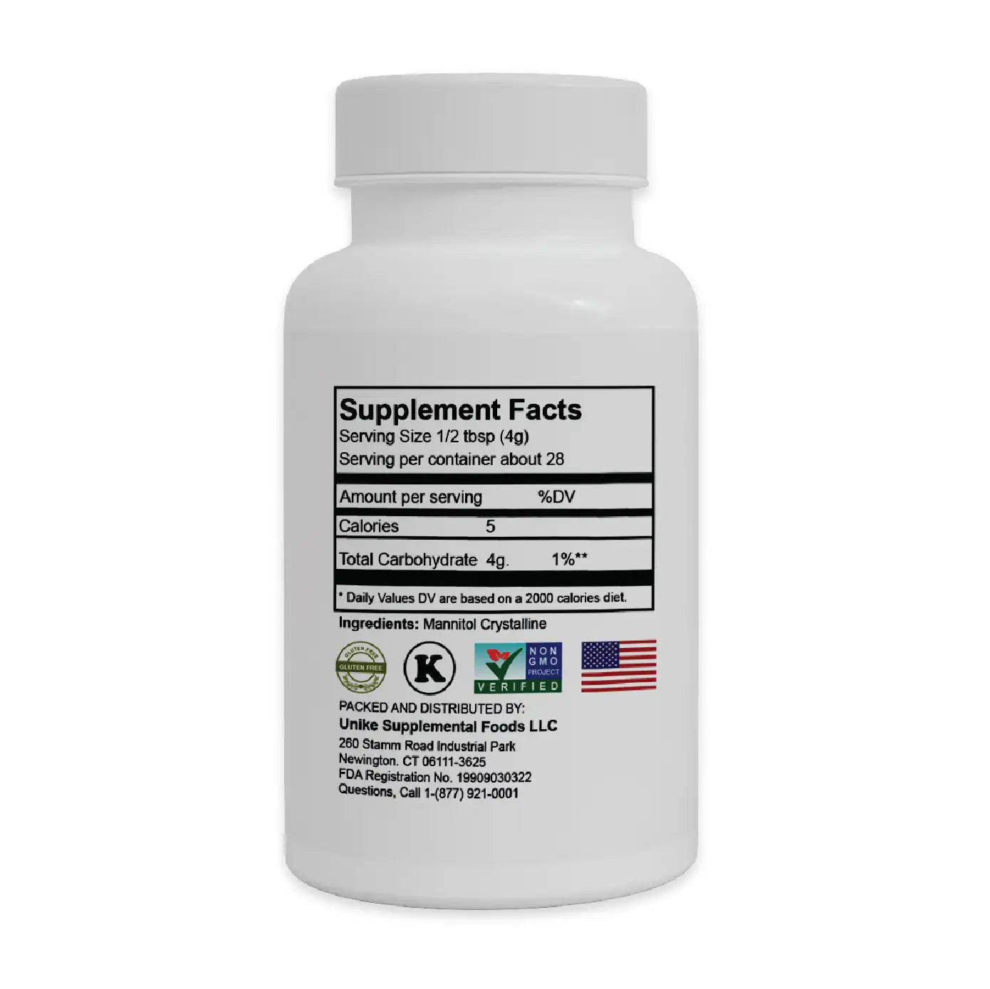 Super Mannitol Powder (1.00 Pound)