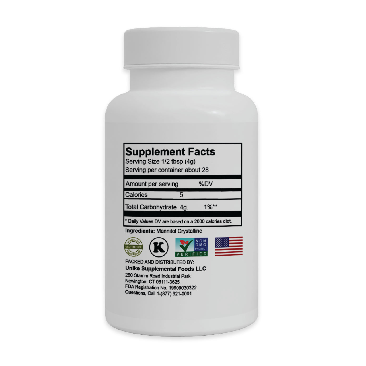 Super Mannitol Powder (1.00 Pound)