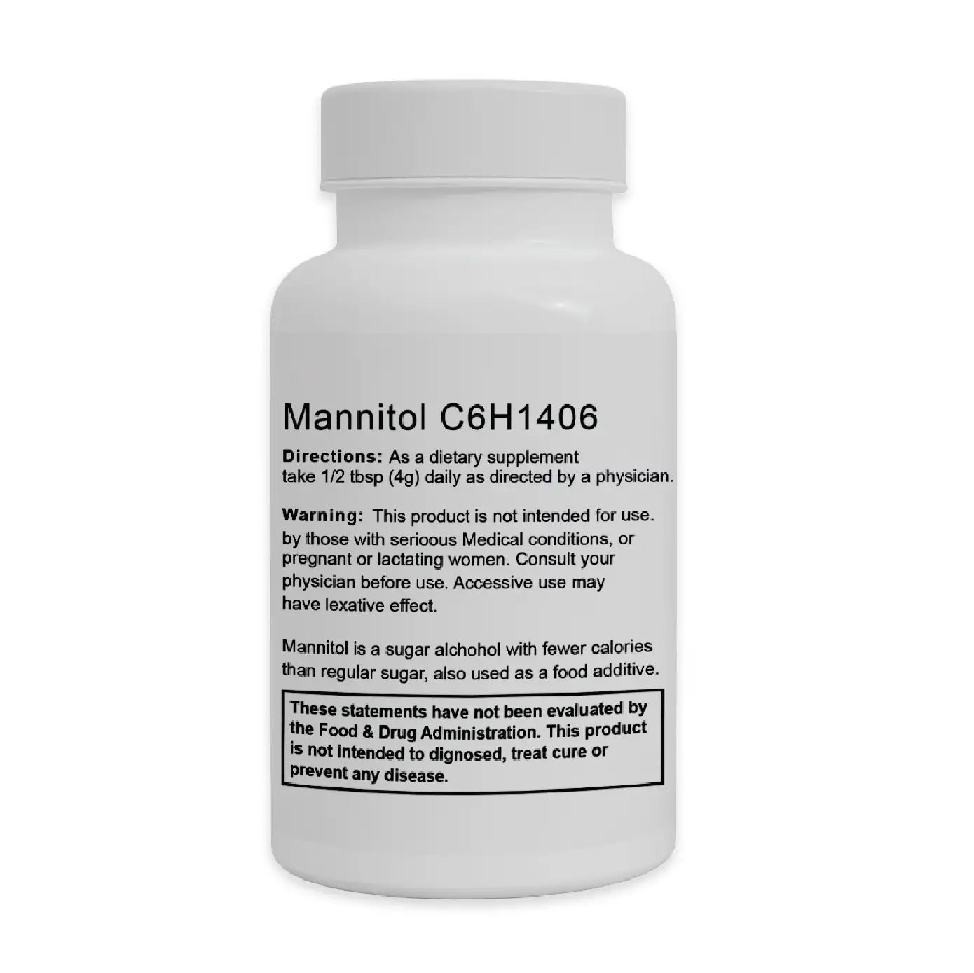 Super Mannitol Powder (1.00 Pound)