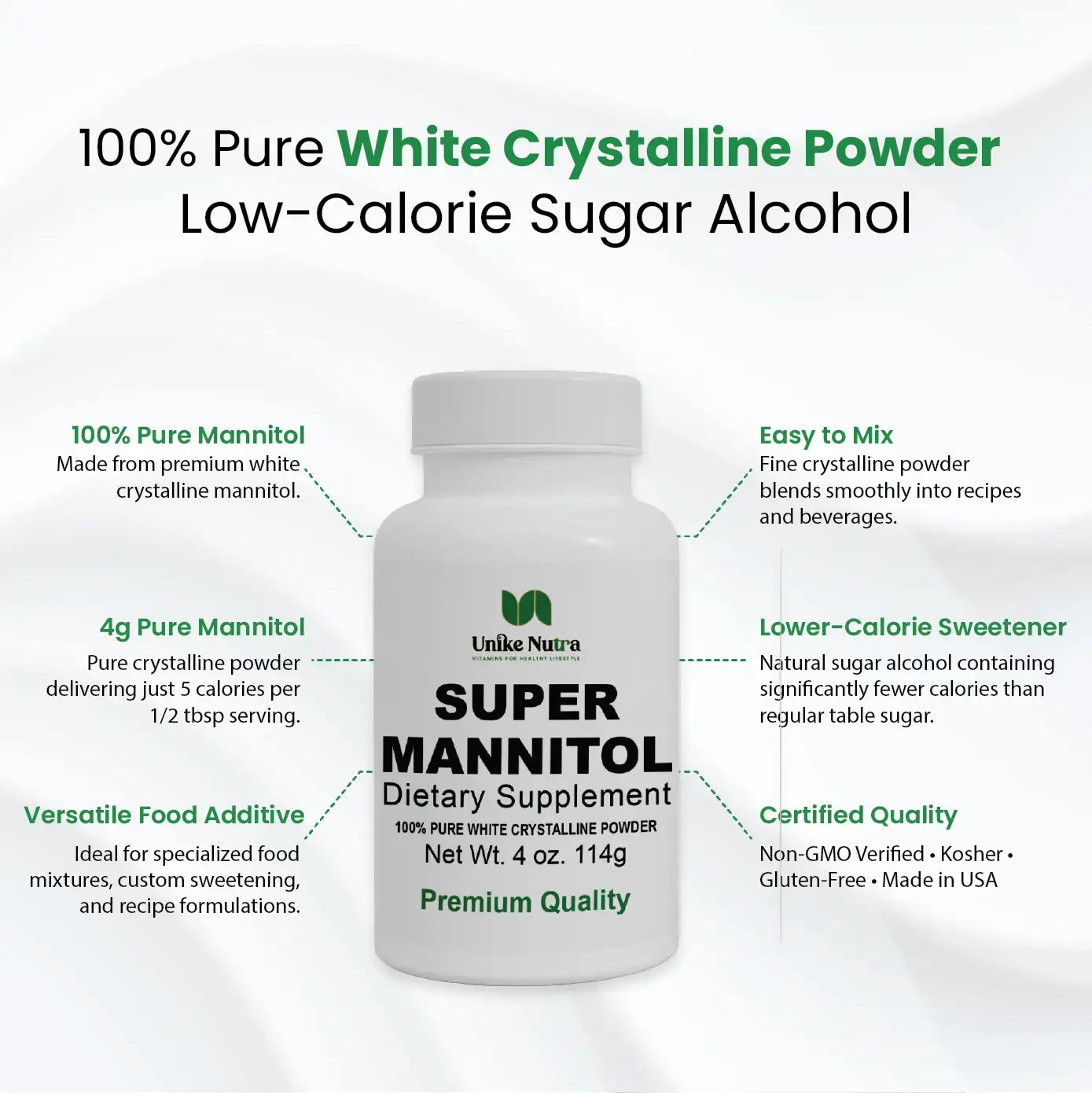 Super Mannitol Powder (1.00 Pound)