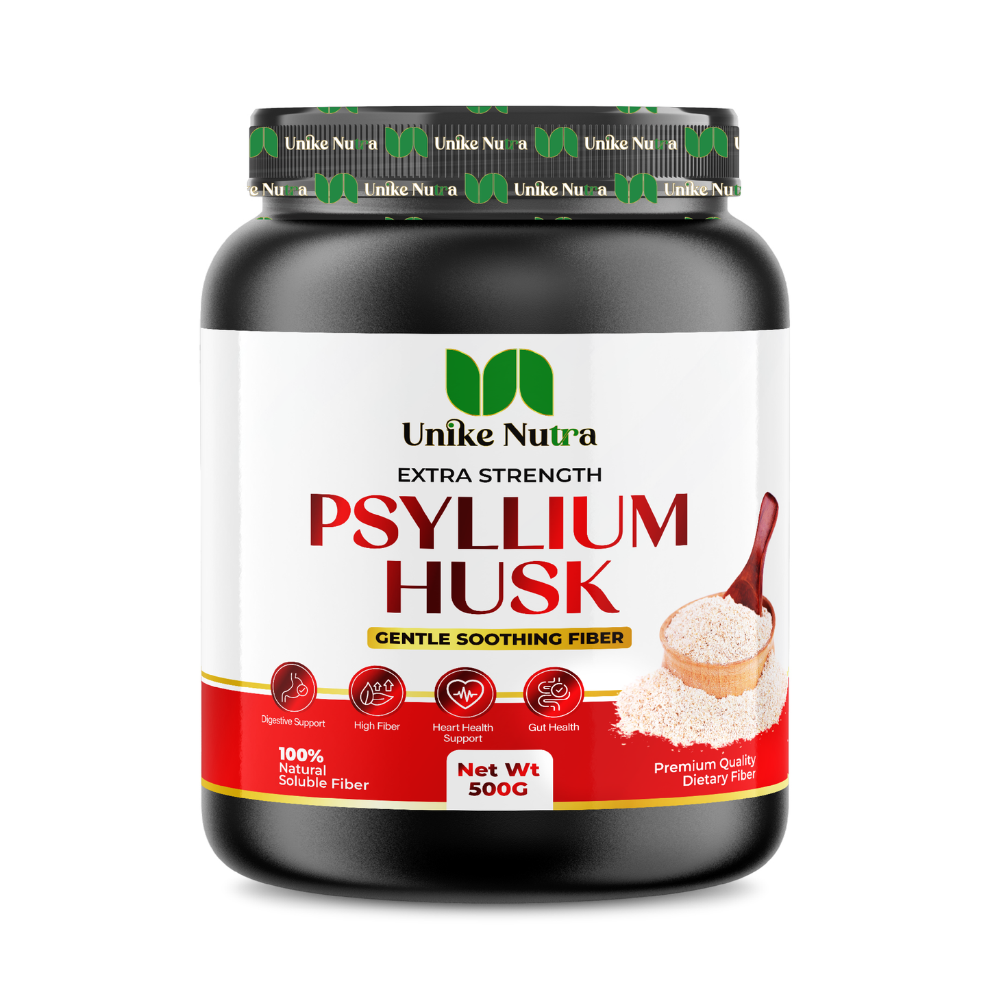 Pure Psyllium Husk Powder (500g)