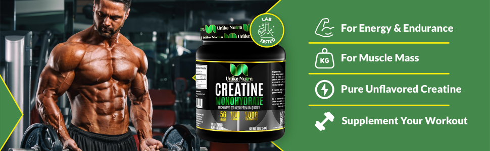Vegan creatine and weight loss - Unike Nutra