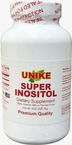 Super Inositol Dietary Supplement| Inositol (Vitamin B8) Powder for Hormonal Balance, Fertility and Ovarian Support| Gluten Free, Vegan 8 Oz (Pack of 6)