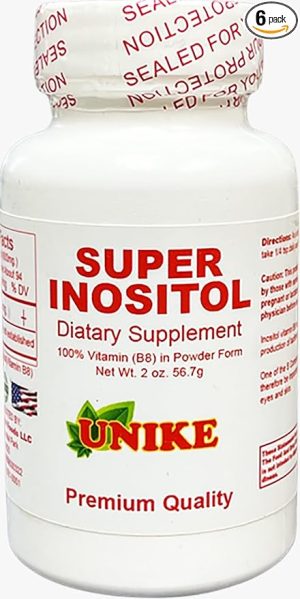 Super Inositol Dietary Supplement 2 Oz (Pack of 6)