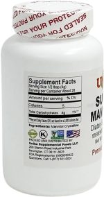 Sugar Alternative |Natural & Healthy Artificial Sweetener | 100% Vegan, Gluten-free, Dietary Supplement (4.00 Ounce (Pack of 6))