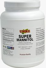 Unike Nutra Original Super Mannitol powder | Natural Sugar Substitute & Sugar Alternative |Natural & Healthy Artificial Sweetener | 100% Vegan, Gluten-free, Dietary Supplement (2.20 Pound (Pack of 1))