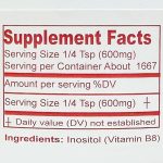 Super Inositol Dietary Supplement| Inositol (Vitamin B8) Powder for Hormonal Balance, Fertility and Ovarian Support (Pack of 6)