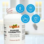 Original Super Mannitol powder | Natural Sugar Substitute & Sugar Alternative |Natural & Healthy Artificial Sweetener | 100% Vegan, Gluten-free, Dietary Supplement (8.00 Ounce (Pack of 6))