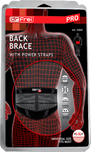 BACK BRACE WITH POWER STRAPS For All