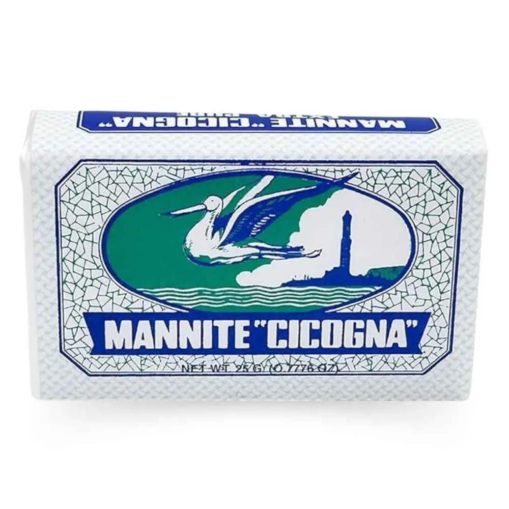 Mannite Cicogna Tree-of-Manna Sugarless Sweetener – 40 Count Natural, Zero-Cal Sweetener