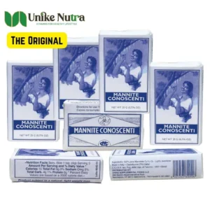 Mannite Conoscenti Natural Sweetener Bars – Pack of 40 Low-Sugar Energy Bars