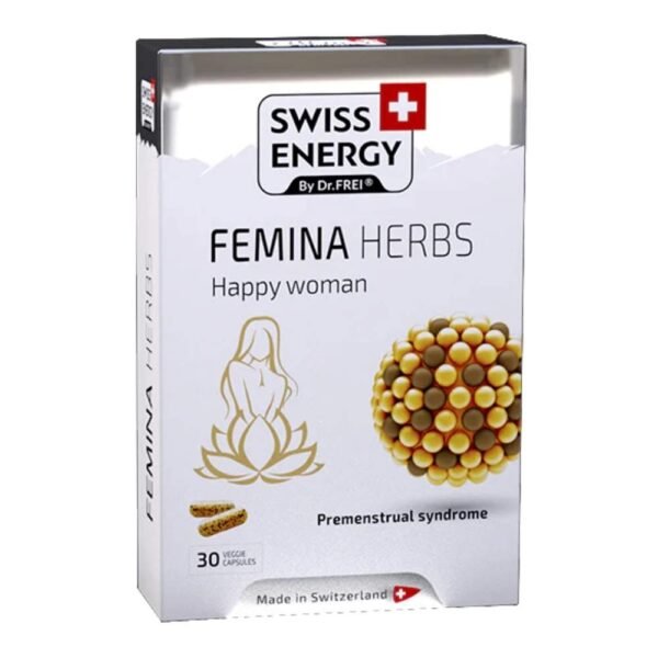 Femina Herbs, Complex for Relieve Premenstrual Syndrome, 30 Sustained-Release Capsules