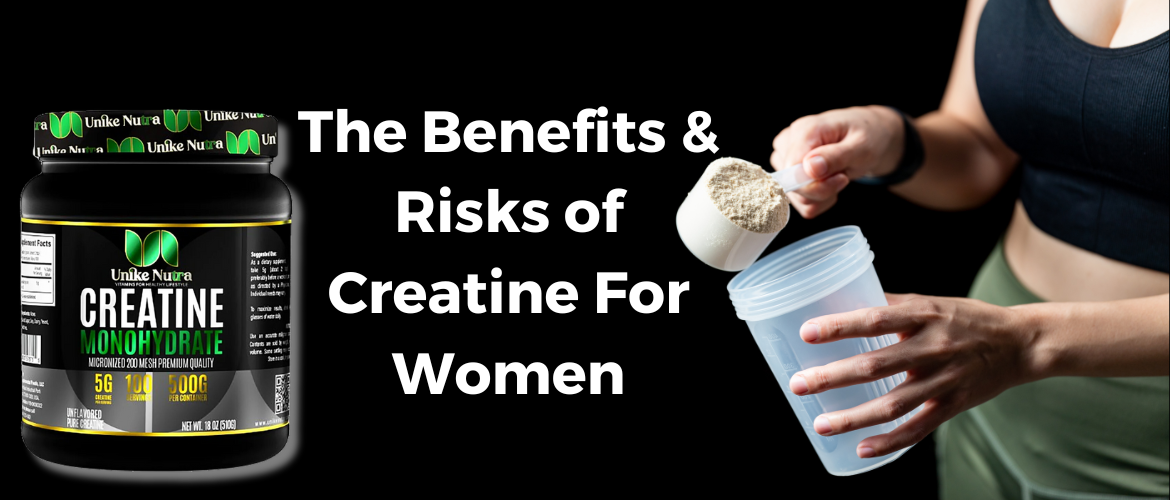 The Benefits & Risks of Creatine powder For Women