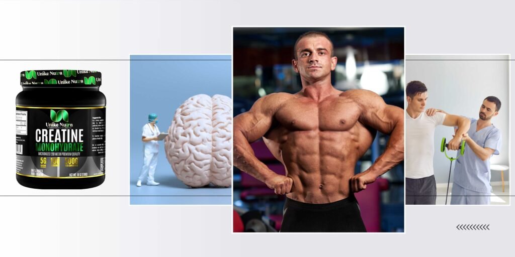 Benefits of creatine for muscles, brain, and recovery.