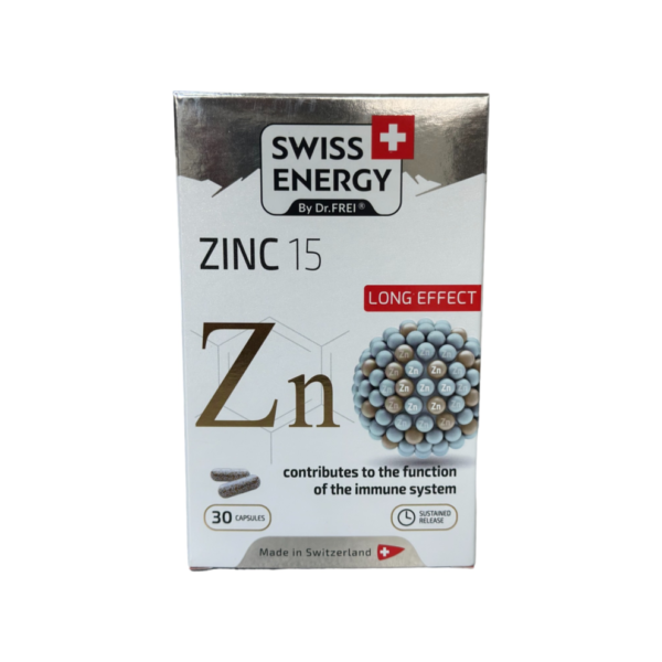 ZINC 15 mg blister- Swiss Energy