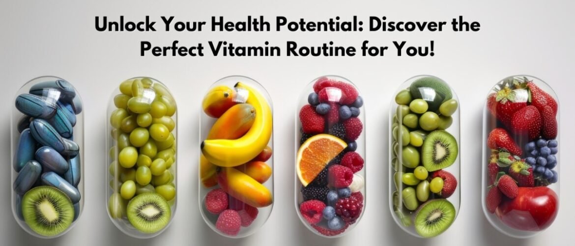Unlock Your Health Potential: Discover the Perfect Vitamin Routine for You!