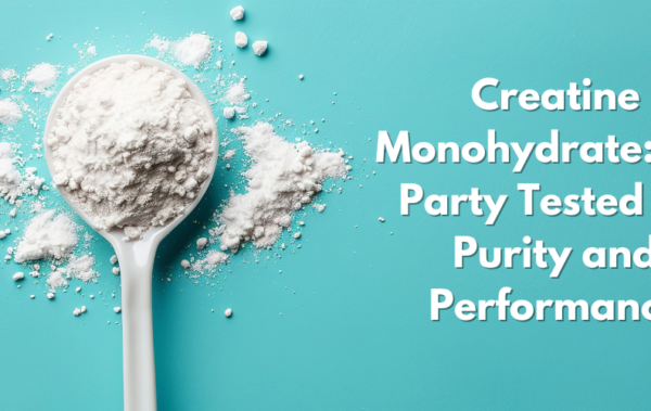 pure Creatine Monohydrate: 3rd Party Tested for Purity and Performance