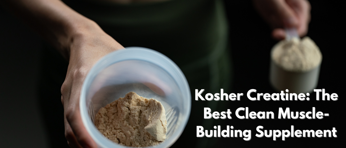 Kosher Creatine monohydrate powder: The Best Clean Muscle-Building Supplement