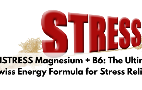Swiss Energy ANTISTRESS Magnesium + B6: Natural Stress Relief