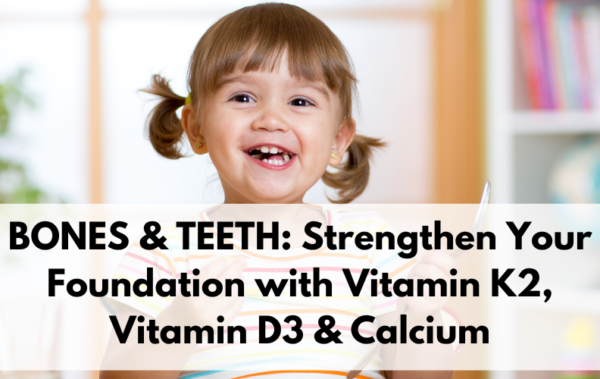 Support bone strength, joint mobility, and dental health with Swiss Energy BONES & TEETH, enriched with Vitamin K2, D3, and Calcium.