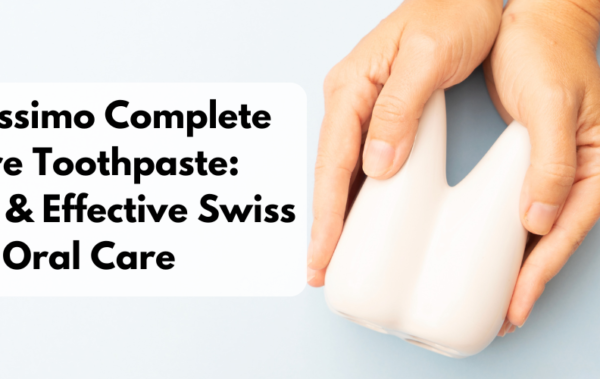 Discover Dentissimo Complete Care Toothpaste with fluoride for gentle cleaning, cavity protection, and lasting fresh breath. Experience Swiss-quality dental care.