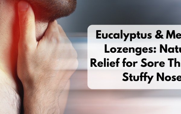 Discover the natural benefits of Eucalyptus & Menthol Lozenges with 20 Alpine Herbs for sore throat and congestion relief. Gentle, effective, and travel-friendly.
