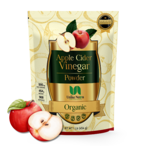 Organic Apple Cider Vinegar Powder - Apple Cider Vinegar Supplement, ACV for Digestive Support - Vegan & Gluten Free, 500mg per Serving, 454g (1 lbs)