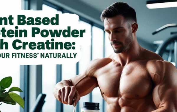 Plant Based Protein Powder with Creatine: Fuel Your Fitness Naturally