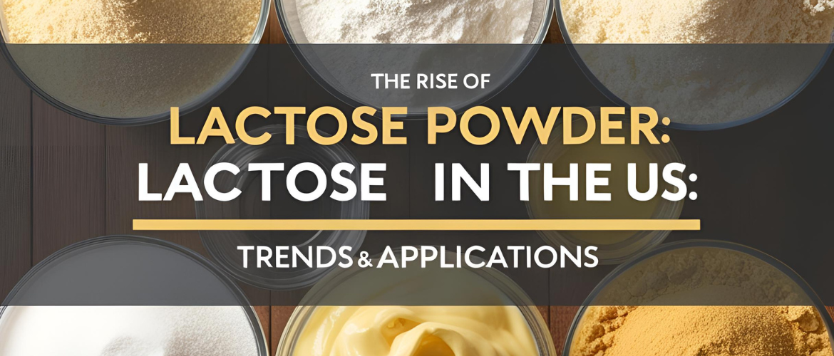 The Rise of Lactose Powder in the US: Trends & Applications
