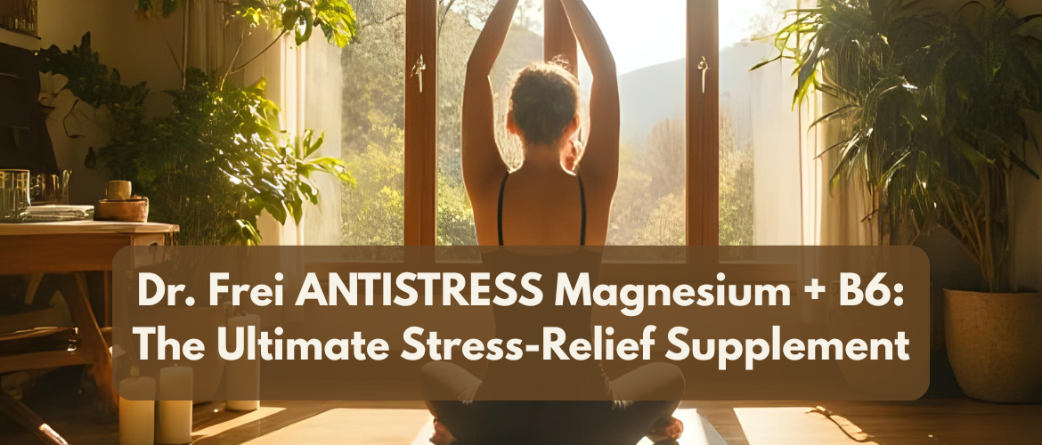 Dr. Frei ANTISTRESS Magnesium + B6: The Ultimate Stress-Relief Supplement
