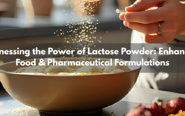 Harnessing the Power of Lactose Powder: Enhancing Food & Pharmaceutical Formulations