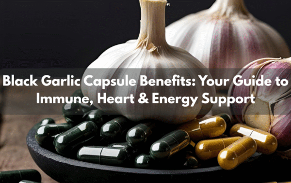 Black Garlic Capsule Benefits: Your Guide to Immune, Heart & Energy Support
