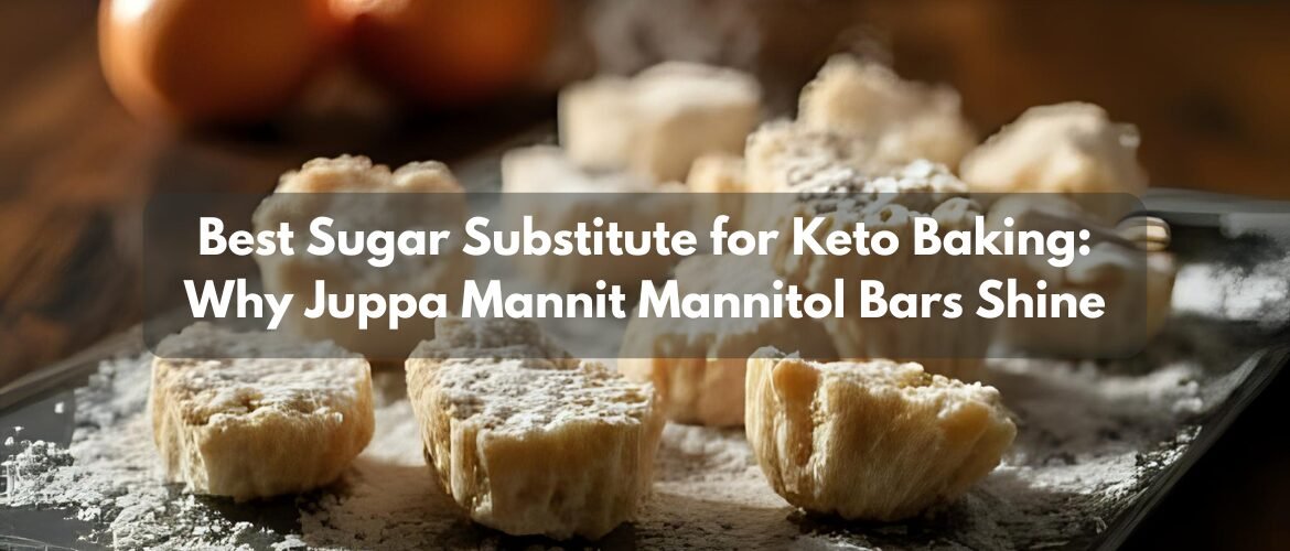 Best Sugar Substitute for Keto Baking: Why Juppa Mannit Mannitol Bars Shine