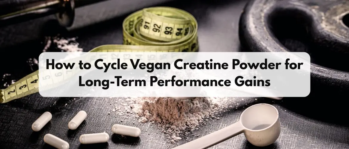 How to Cycle Vegan Creatine Powder for Long-Term Performance Gains