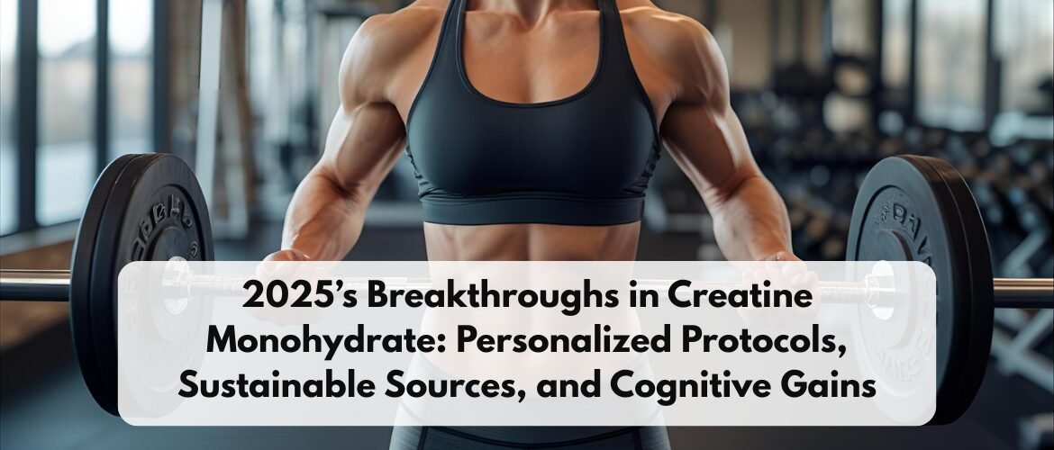 2025’s Breakthroughs in Creatine Monohydrate: Personalized Protocols, Sustainable Sources, and Cognitive Gains
