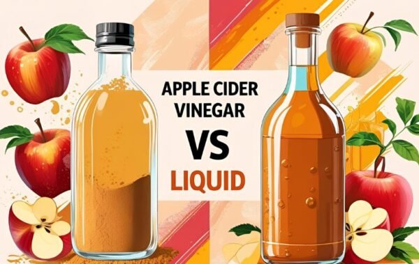 Apple Cider Vinegar Powder vs Liquid: Which One Works Better for Weight Loss, Gut Health, and Daily Convenience?