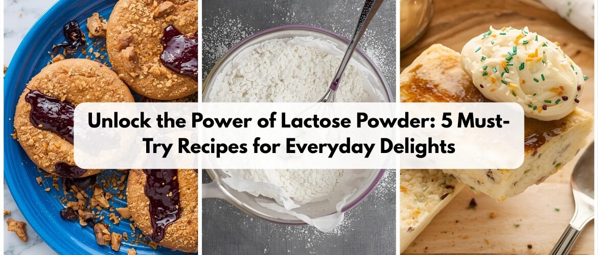 Unlock the Versatility of Lactose Powder: Delicious Recipes for Every Kitchen